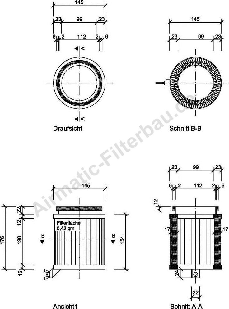 Airmatic IF0817 - Filtre, air de l'habitacle cwaw.fr