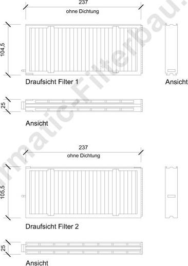 Airmatic IF0838S - Filtre, air de l'habitacle cwaw.fr