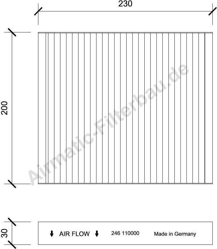 Airmatic IF0246 - Filtre, air de l'habitacle cwaw.fr