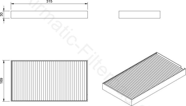 Airmatic IF1094SB - Filtre, air de l'habitacle cwaw.fr