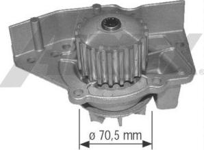 Airtex 1579 - Pompe à eau cwaw.fr