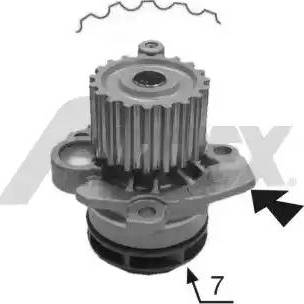 Airtex 1775 - Pompe à eau cwaw.fr