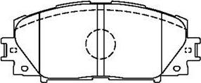 AISIN A1N192 - Kit de plaquettes de frein, frein à disque cwaw.fr