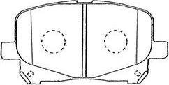 AISIN A1N101 - Kit de plaquettes de frein, frein à disque cwaw.fr