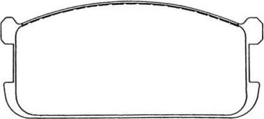 AISIN ASN-46 - Kit de plaquettes de frein, frein à disque cwaw.fr