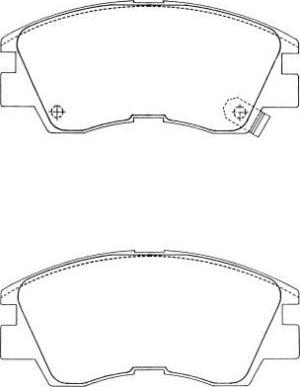 AISIN ASN-189 - Kit de plaquettes de frein, frein à disque cwaw.fr