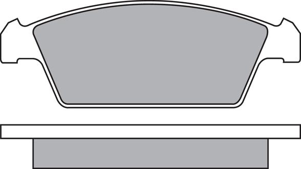 AISIN ASN-3000 - Kit de plaquettes de frein, frein à disque cwaw.fr