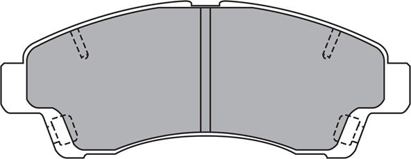 AISIN ASN-2045 - Kit de plaquettes de frein, frein à disque cwaw.fr