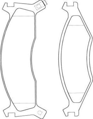 AISIN ASN-2041 - Kit de plaquettes de frein, frein à disque cwaw.fr