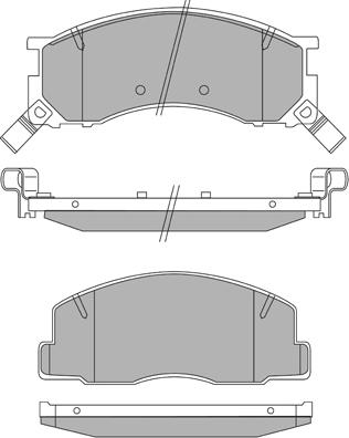 AISIN ASN-2085 - Kit de plaquettes de frein, frein à disque cwaw.fr