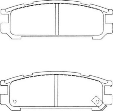 AISIN ASN-2024 - Kit de plaquettes de frein, frein à disque cwaw.fr