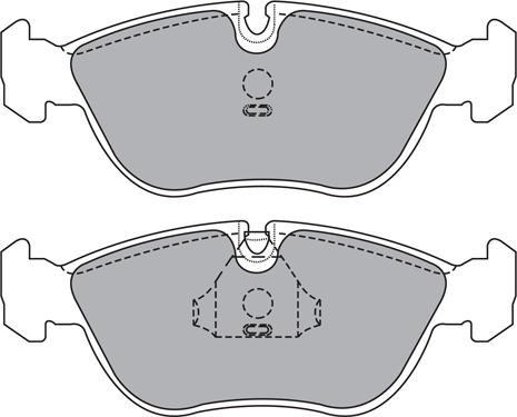 AISIN ASN-2195 - Kit de plaquettes de frein, frein à disque cwaw.fr