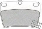 AISIN ASN-2156 - Kit de plaquettes de frein, frein à disque cwaw.fr