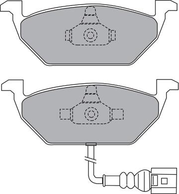 AISIN ASN-2152 - Kit de plaquettes de frein, frein à disque cwaw.fr