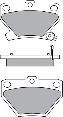 AISIN ASN-2100 - Kit de plaquettes de frein, frein à disque cwaw.fr