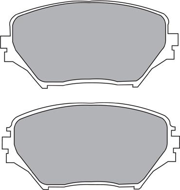 AISIN ASN-2102 - Kit de plaquettes de frein, frein à disque cwaw.fr