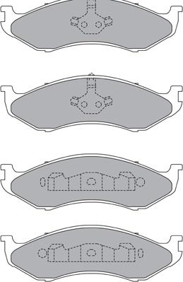 AISIN ASN-2136 - Kit de plaquettes de frein, frein à disque cwaw.fr