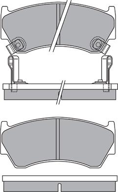 Lemförder 26340 - Kit de plaquettes de frein, frein à disque cwaw.fr