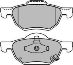 AISIN ASN-2234 - Kit de plaquettes de frein, frein à disque cwaw.fr