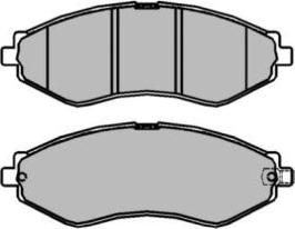 AISIN ASN-2232 - Kit de plaquettes de frein, frein à disque cwaw.fr