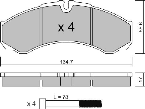 AISIN BPIV-1002 - Kit de plaquettes de frein, frein à disque cwaw.fr