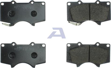 AISIN BPTO-1017 - Kit de plaquettes de frein, frein à disque cwaw.fr