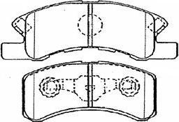 Quinton Hazell 5263600319 - Kit de plaquettes de frein, frein à disque cwaw.fr