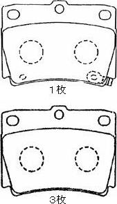 BOSCH 0 986 TB2 807 - Kit de plaquettes de frein, frein à disque cwaw.fr