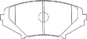 AISIN E1N006 - Kit de plaquettes de frein, frein à disque cwaw.fr