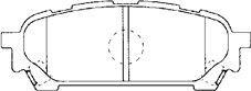 AISIN F2N016 - Kit de plaquettes de frein, frein à disque cwaw.fr