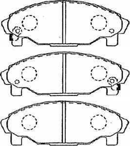 AISIN G1N017 - Kit de plaquettes de frein, frein à disque cwaw.fr