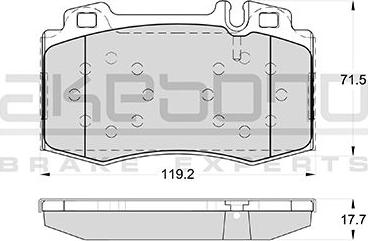 A.B.S. 37320 - Kit de plaquettes de frein, frein à disque cwaw.fr