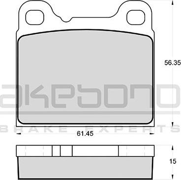 Valeo 597194 - Kit de plaquettes de frein, frein à disque cwaw.fr