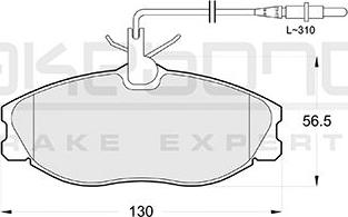 Akebono AN-4779WK - Kit de plaquettes de frein, frein à disque cwaw.fr