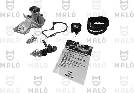 AKRON-MALÒ 1555067 - Pompe à eau + kit de courroie de distribution cwaw.fr