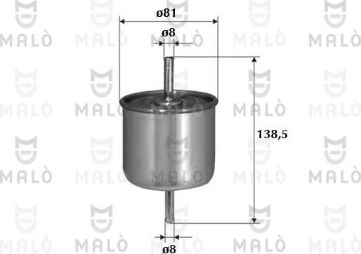 AKRON-MALÒ 1520097 - Filtre à carburant cwaw.fr