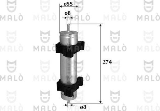 AKRON-MALÒ 1520071 - Filtre à carburant cwaw.fr