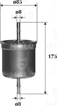 AKRON-MALÒ 1520190 - Filtre à carburant cwaw.fr