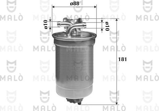 AKRON-MALÒ 1520109 - Filtre à carburant cwaw.fr