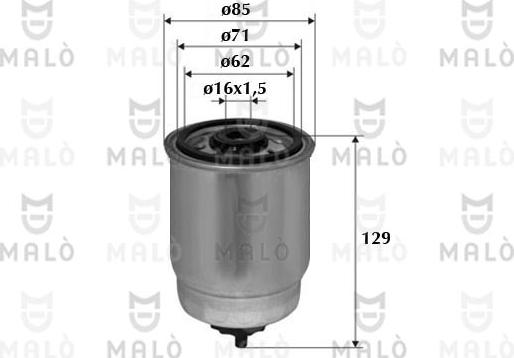 AKRON-MALÒ 1520118 - Filtre à carburant cwaw.fr