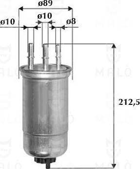 AKRON-MALÒ 1520181 - Filtre à carburant cwaw.fr