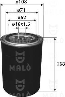 AKRON-MALÒ 1520135 - Filtre à carburant cwaw.fr