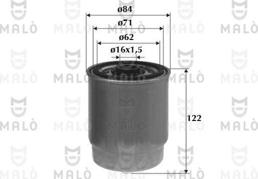 AKRON-MALÒ 1520123 - Filtre à carburant cwaw.fr