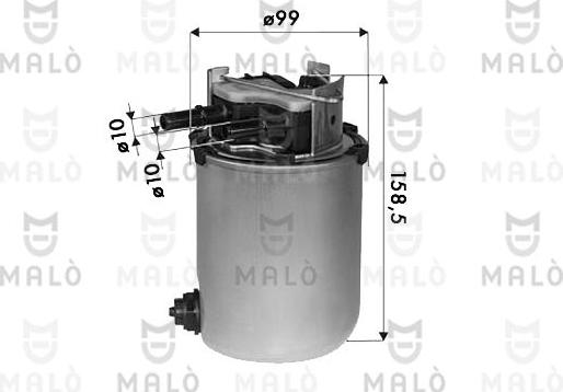 AKRON-MALÒ 1520246 - Filtre à carburant cwaw.fr