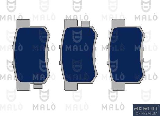 AKRON-MALÒ 1050926 - Kit de plaquettes de frein, frein à disque cwaw.fr