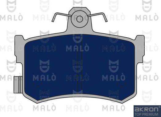 AKRON-MALÒ 1050688 - Kit de plaquettes de frein, frein à disque cwaw.fr