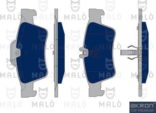 AKRON-MALÒ 1050094 - Kit de plaquettes de frein, frein à disque cwaw.fr