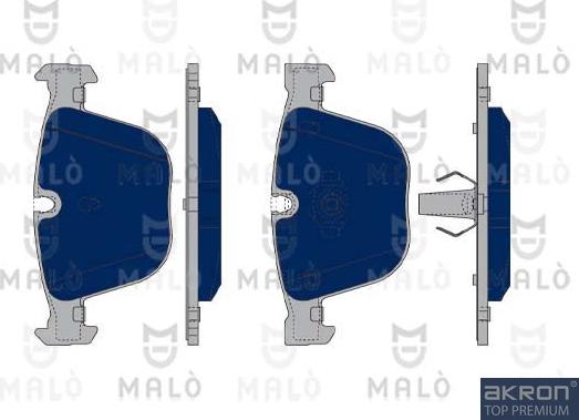 AKRON-MALÒ 1050083 - Kit de plaquettes de frein, frein à disque cwaw.fr