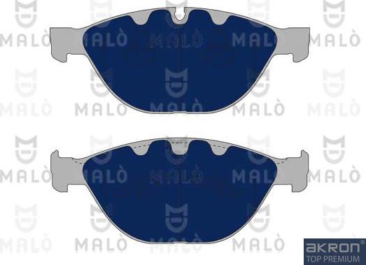 AKRON-MALÒ 1050867 - Kit de plaquettes de frein, frein à disque cwaw.fr