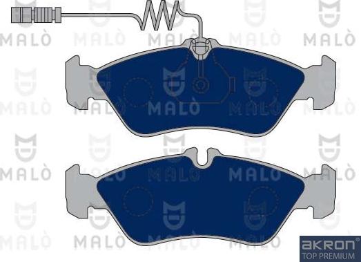 AKRON-MALÒ 1050351 - Kit de plaquettes de frein, frein à disque cwaw.fr